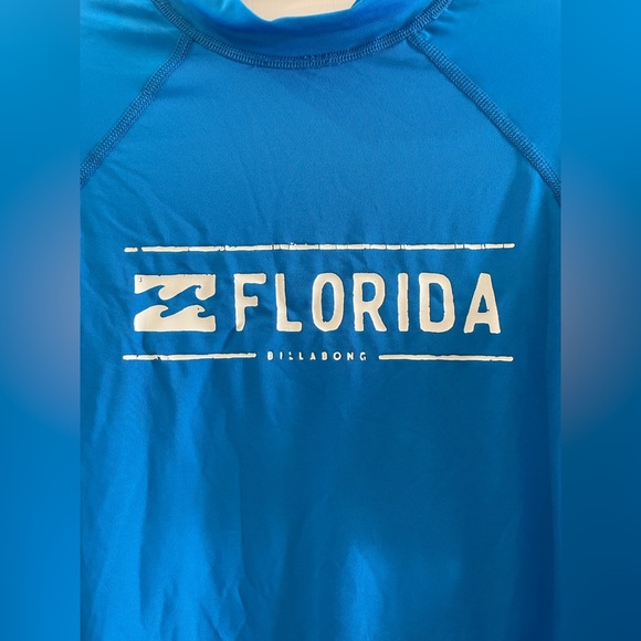 Long sleeved blue rashguard - Picture 2 of 6